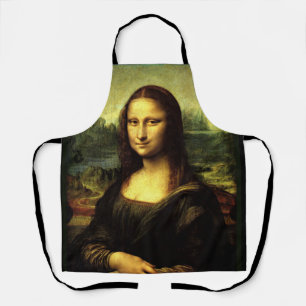 Mona Lisa, famous painting, Apron