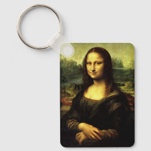 Mona Lisa, famous painting, Key Ring