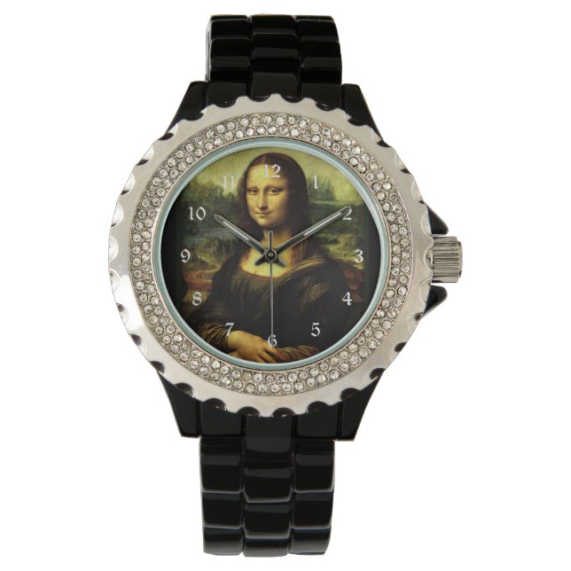 Mona Lisa, famous painting, Watch (Front)