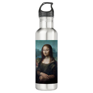 Mona Lisa Famous Visual Arts Leonardo da Vinci Pai 710 Ml Water Bottle