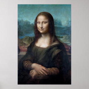 Mona Lisa Famous Visual Arts Leonardo da Vinci Pai Poster