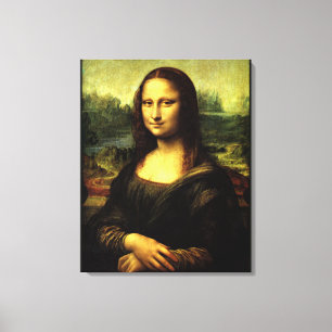 Mona Lisa, fine art painting Canvas Print