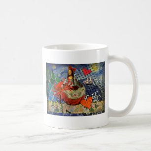 Mona Lisa Fun Zodiac Whimsical  Coffee Mug