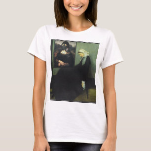Mona Lisa Gassed Whistler's Mother T-Shirt