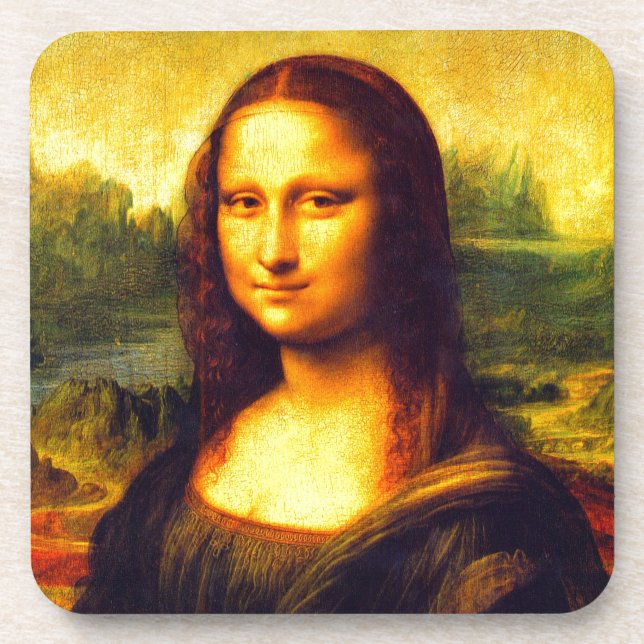 Mona Lisa gift Coaster (Front)