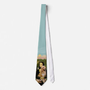 Mona Lisa - Golden Retriever Tie