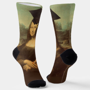 Mona Lisa Graduation Socks