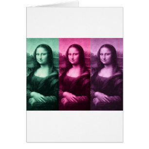 Mona Lisa Green Pink Purple