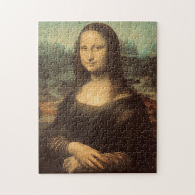 Mona Lisa Jigsaw Puzzle (Vertical)