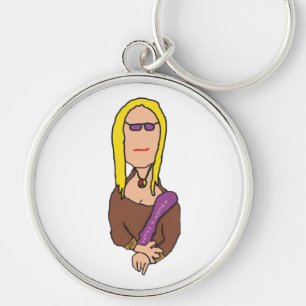 Mona Lisa Key Ring