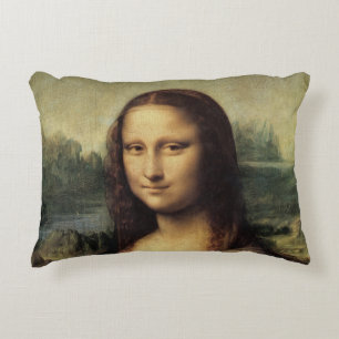 Mona Lisa La Gioconda by Leonardo da Vinci Decorative Cushion