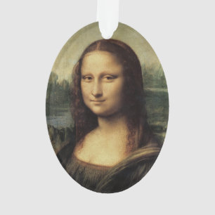 Mona Lisa La Gioconda by Leonardo da Vinci Ornament