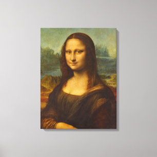 Mona Lisa, La Joconde,1503 by Leonardo da Vinci Canvas Print