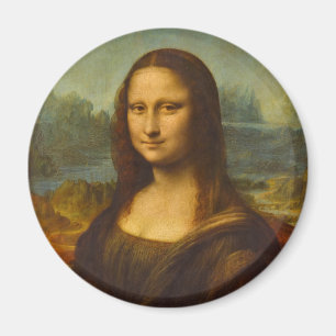 Mona Lisa, La Joconde,1503 by Leonardo da Vinci Magnet