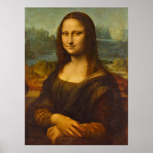 Mona Lisa, La Joconde by Leonardo da Vinci Poster