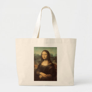 Mona Lisa Large Tote Bag