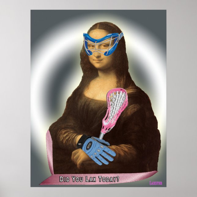Mona Lisa Laxster Poster (Front)