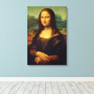 Mona Lisa   Leonardo da Vinci Canvas Print