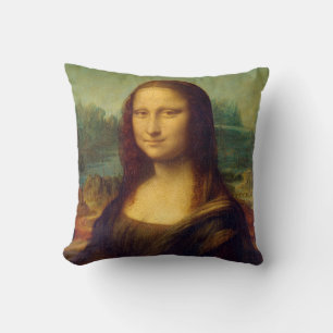 Mona Lisa, Leonardo da Vinci Cushion