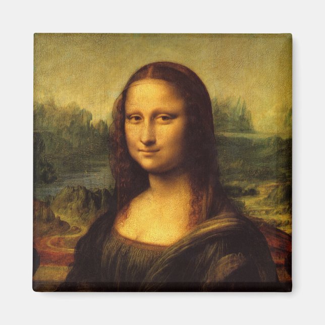 Mona Lisa Leonardo Da Vinci Magnet (Front)