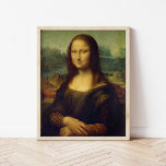 Mona Lisa | Leonardo da Vinci Poster<br><div class="desc">Mona Lisa (1503-1506) by Italian Renaissance artist Leonardo da Vinci. The original work is oil on poplar wood panel. This famous painting is thought to be a portrait of Lisa Gherardini, and has been acclaimed as "the best known, the most visited, the most written about, the most sung about, the...</div>