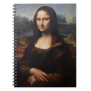 Mona Lisa & Leonardo da Vinci /vintage Italy Notebook