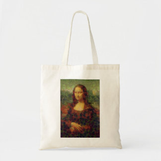 Mona Lisa Lettuce Fine Art Vegan Parody Tote Bag