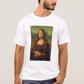Mona Lisa Lettuce Fine Art Vegan Spoof  T-Shirt