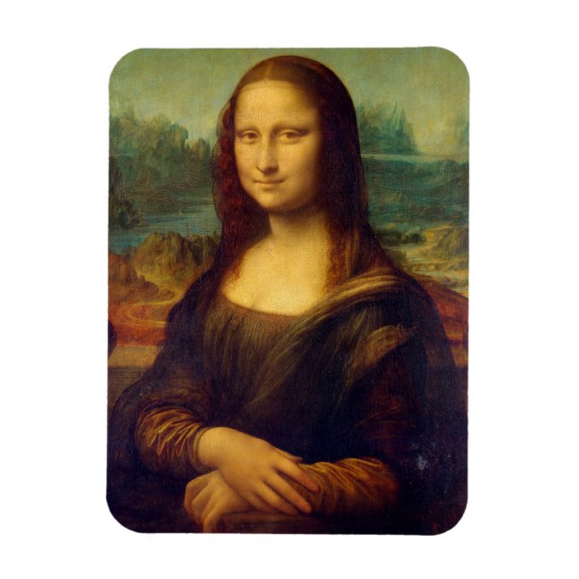 Mona Lisa Magnet (Vertical)