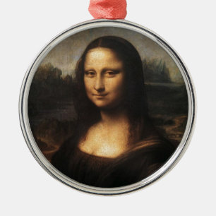 Mona Lisa Metal Tree Decoration