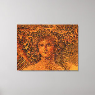 Mona Lisa Mosaic Canvas Print