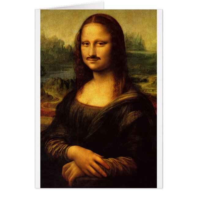 mona lisa moustache (Front)