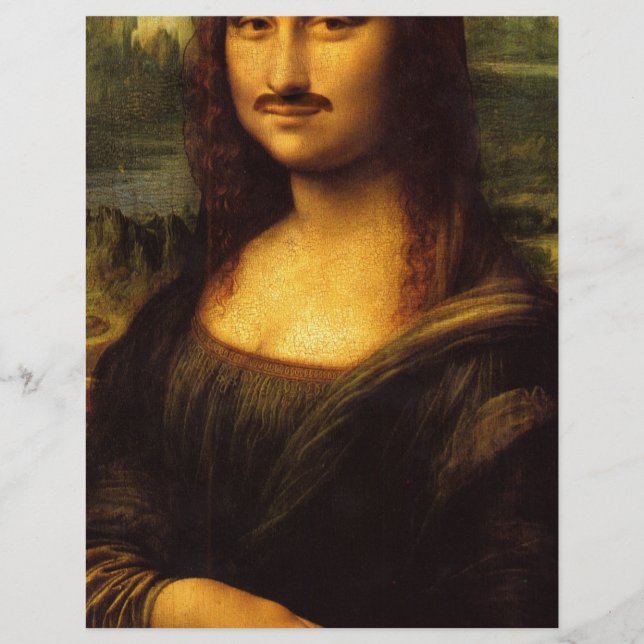 mona lisa moustache (Front)