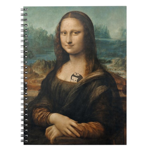 "Mona Lisa" Notebook  (Front)