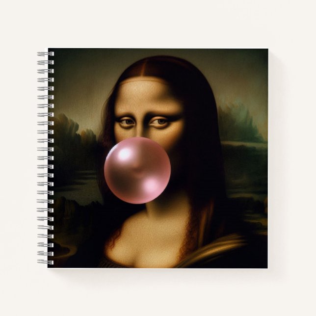 Mona Lisa  Notebook (Front)