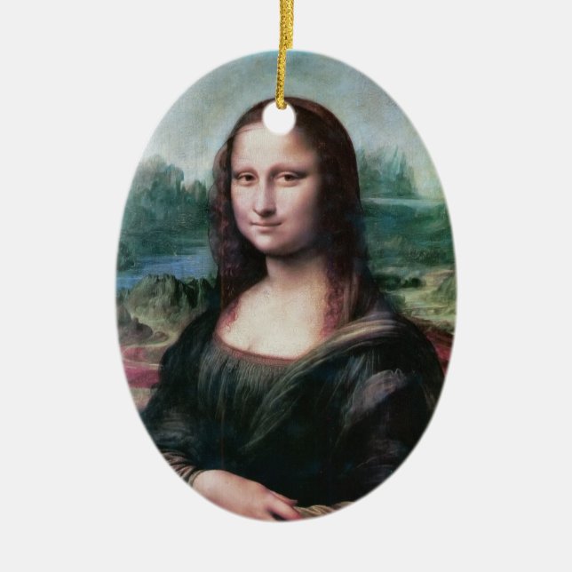 Mona Lisa ornament (Front)