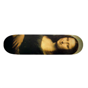 mona-lisa-painting skateboard