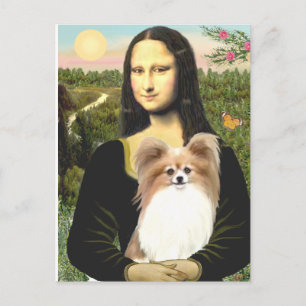 Mona Lisa - Papillon 4 Postcard