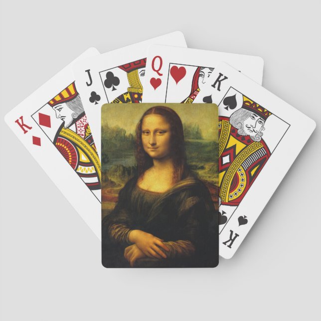 Mona Lisa Playing Cards (Back)