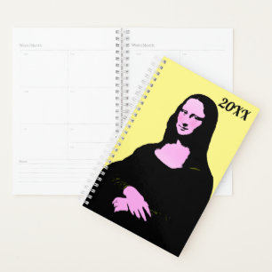 Mona Lisa Pop Art  Planner