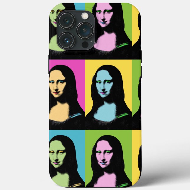 Mona Lisa - Pop Art Style  Case-Mate iPhone Case (Back)