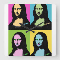 Mona Lisa - Pop Art Style