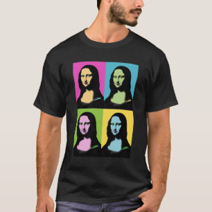 Mona Lisa - Pop Art Style T-Shirt