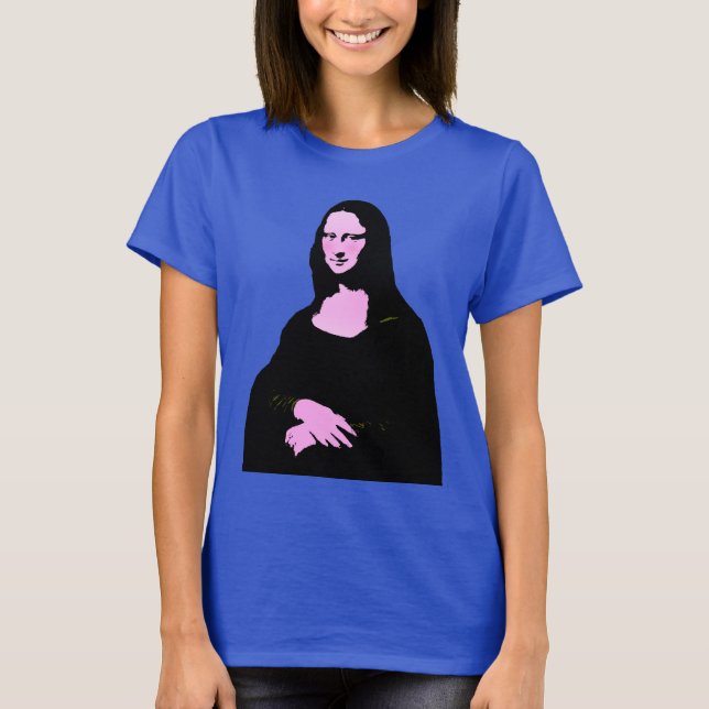 Mona Lisa Pop Art  T-Shirt (Front)