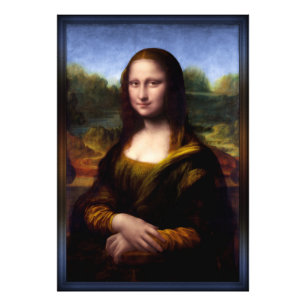 Mona Lisa (Portrait of Lisa Gherardini) Photo Print