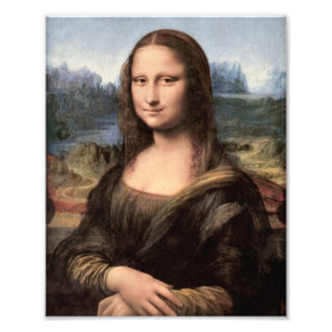 Mona Lisa Portrait / Painting Photo Print