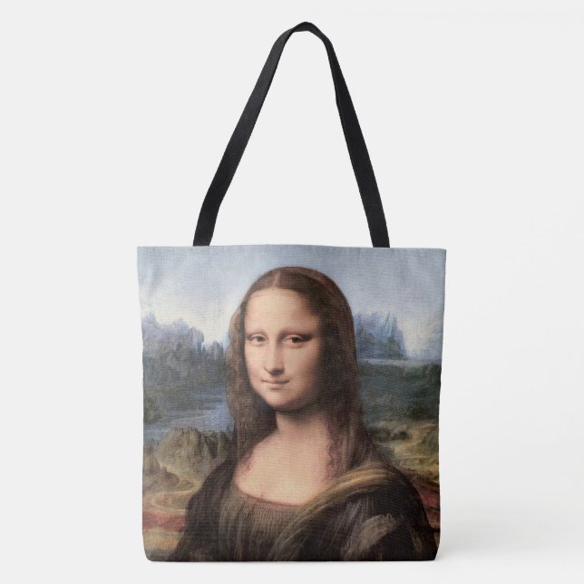 Mona Lisa Portrait / Painting Tote Bag (Front)