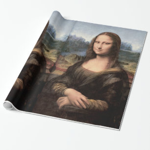 Mona Lisa Portrait / Painting Wrapping Paper