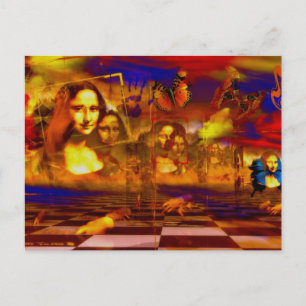 Mona Lisa Postcard