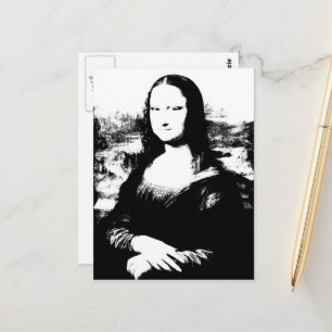 Mona Lisa Postcard